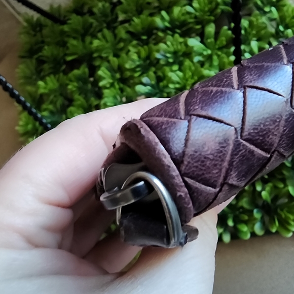 Bottega Veneta Zippy Full Sized Wallet Deep Brown / Wine Colored - Picture 10 of 10